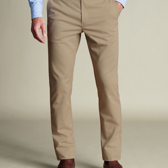 Men's Tan Pants - Picture 3 of 5